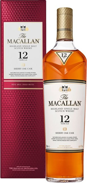 Macallan Whisky 12 Years Sherryfass 0,7 l - Bild 1