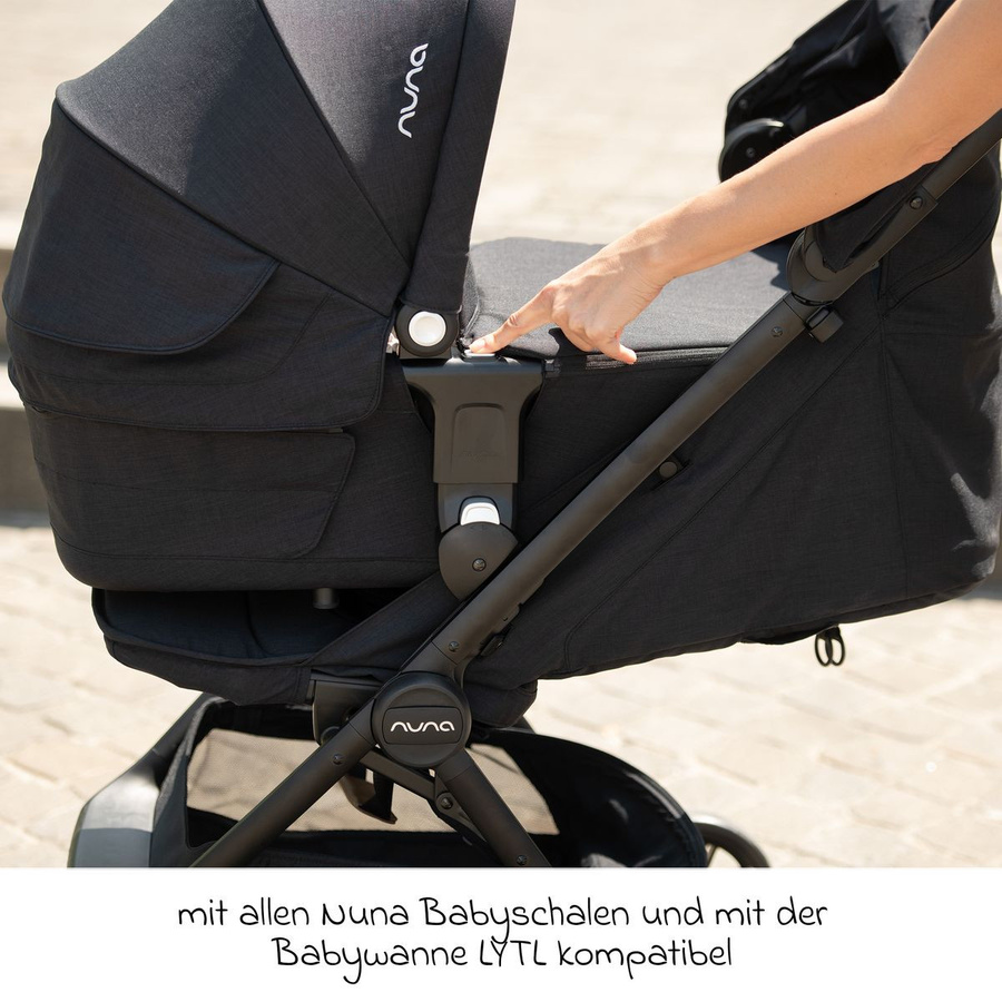 Nuna Adapter für TRVL Kinderwagen in Schwarz - Bild 3
