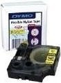 DYMO RhinoPRO Permanent Polyester Etikettenband Metallisiert in Silber und Schwarz, Breite: 1,2 cm, für Rhino 4200, 5000, 6000 und Hard Case Kits - Bild 1