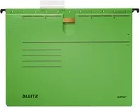 Leitz ALPHA Hängehefter A4 grün Blauer Engel - Bild 1