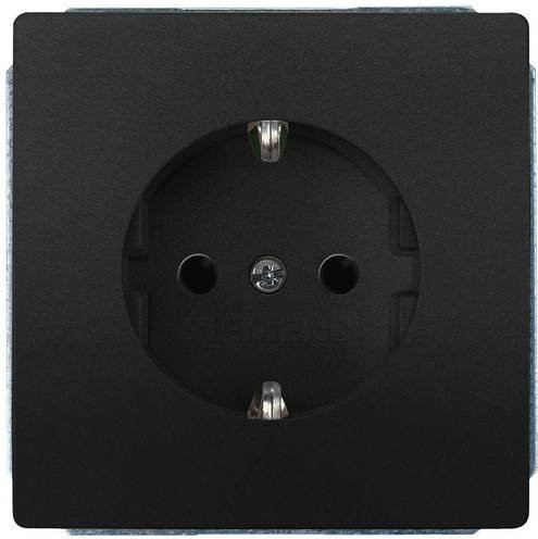 Siemens Schalterprogramm Delta Steckdose in Anthrazit und Schwarz 5UB18550AC01 - Bild 1