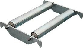 Bauer Südlohn Rollenauflage RA 60 für 60 l Fass, feuerverzinkt, Silber - Bild 2