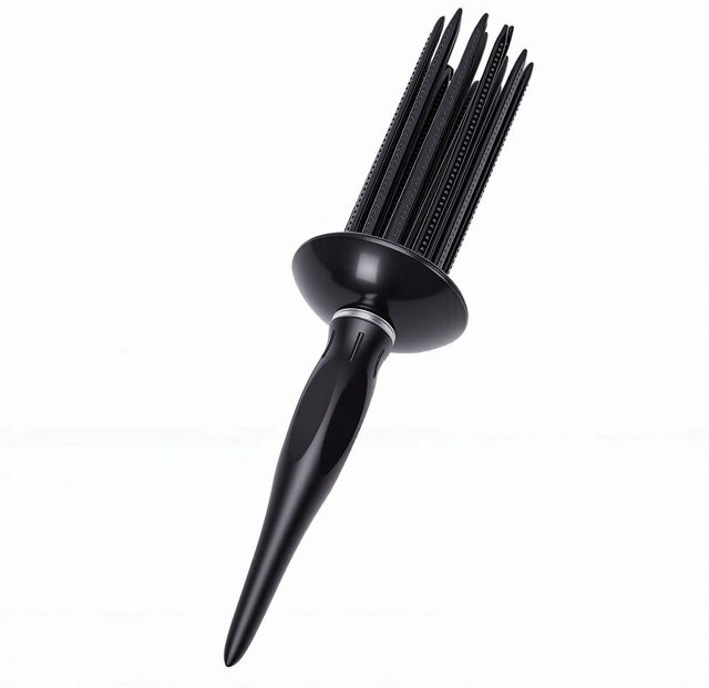 TOMTOP Lockenwickler Kamm, Schwarz, Unisex - Bild 1