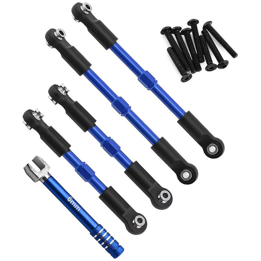 ARRMA Metallspannschloss Camber Links Zehenlinks Set, Blau, Zubehör - Bild 4