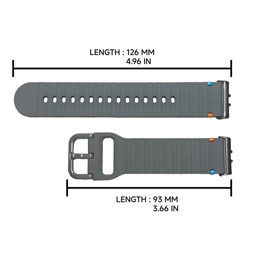 CHIICSMART Uhrenarmband Silikon, Samsung Galaxy Fit 3, Unisex - Bild 5