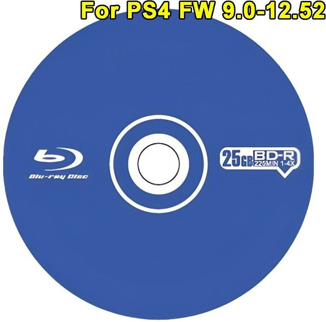 BD-JB Disc Boot Tool für PS4 Firmware 9.0-12.52 zur Installation von Homebrew und Backup Games in Blau - Bild 1