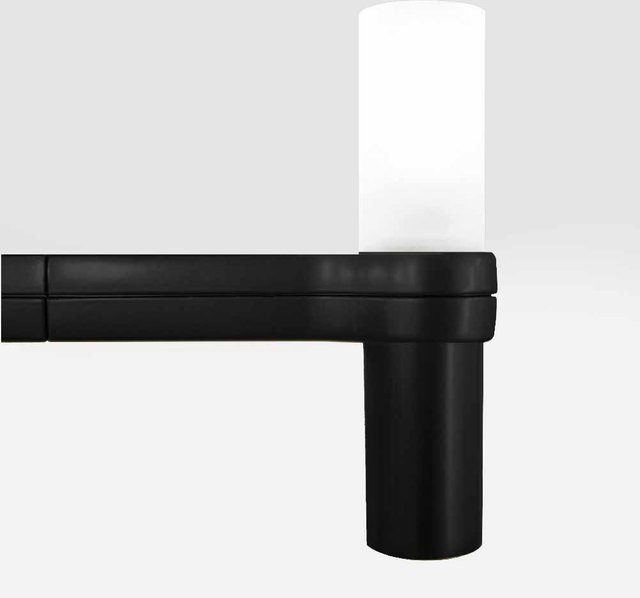 Nemo Lighting Crown Plana Kronleuchter Schwarz aus Metall und Glas mit LED-Technik - Bild 1