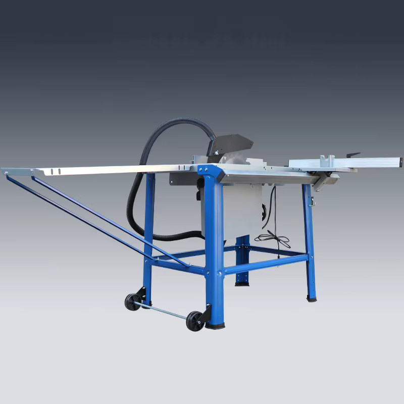 GZRUOMU Schiebetischkreissäge All-in-One-Maschine mit 2,2 kW und Verlängerungshalterung, Blau - Bild 4