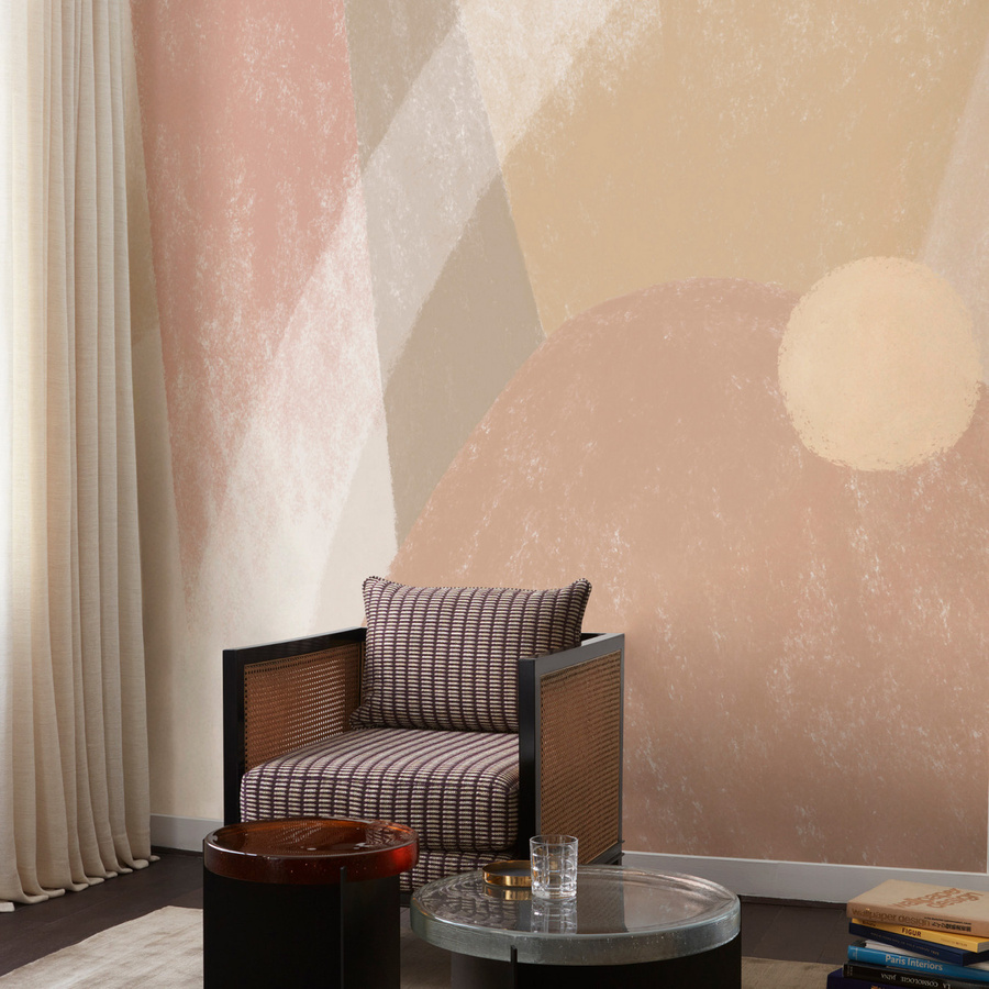 Nobilis Mural Chroma PAN121 Wandbild in abstrakter mediterraner Optik, Mehrfarbig - Bild 1