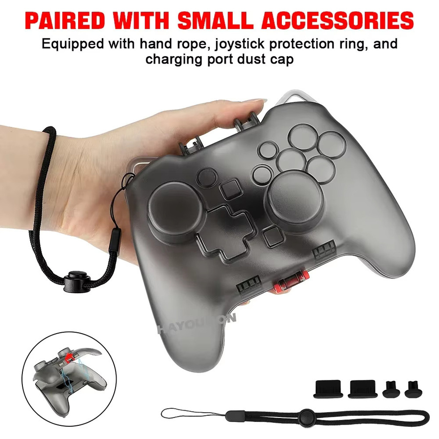 Transparente Schutzhülle für Nintendo Switch Pro Controller von Ispoofer - Bild 4