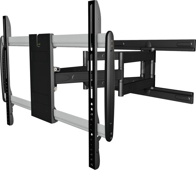 Vivanco Premium TV Wandhalter Ultra Slim XL in Schwarz, voll beweglich, VESA 100 x 100 mm - Bild 1
