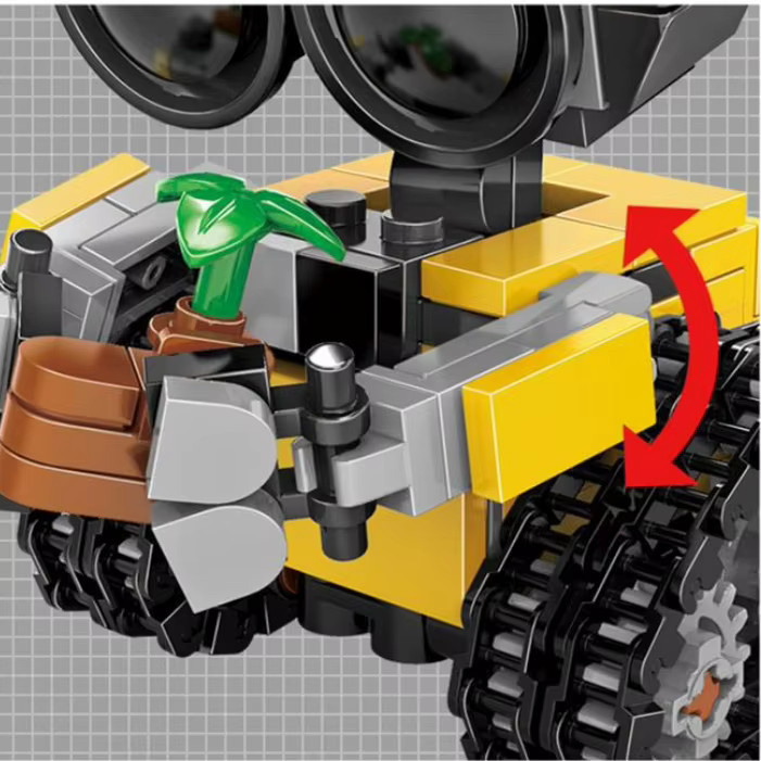 TOPTOY Weltraum Mini-Roboter, Bausteine, Kettenroboter-Modell - Bild 2