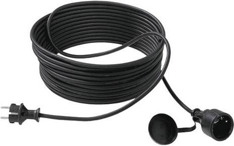 Bachmann Strom Verlängerungskabel 16A Schwarz 25,00 m H05VV-F 3G 1,5mm² - Bild 1