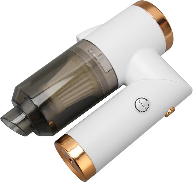 DIYelecs Kabelloser Handstaubsauger in Grau mit 9000Pa Saugkraft, 90 Grad faltbar, LED-Licht und waschbarem Filter - Bild 1