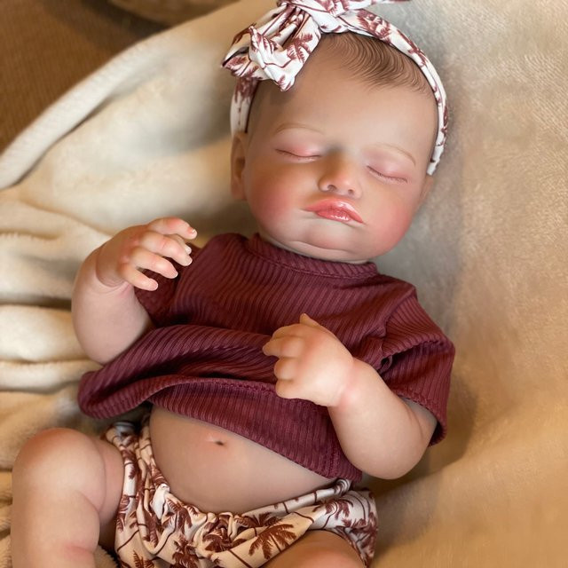 OtardDolls Rosalie Bebe wiedergeborenes Mädchen und Junge, Puppe, 50 cm - Bild 1