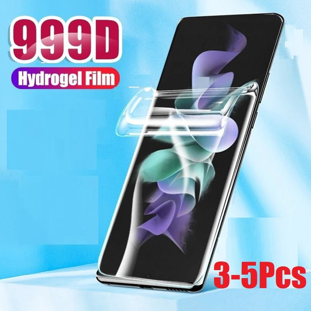 3-5 Stück Hydrogel Display Schutzfolien für Samsung Galaxy S10 S9 S8 Plus Lite S10e S7 Note 10 Lite 9 8 A10 A80 A90 in Transparent - Bild 1