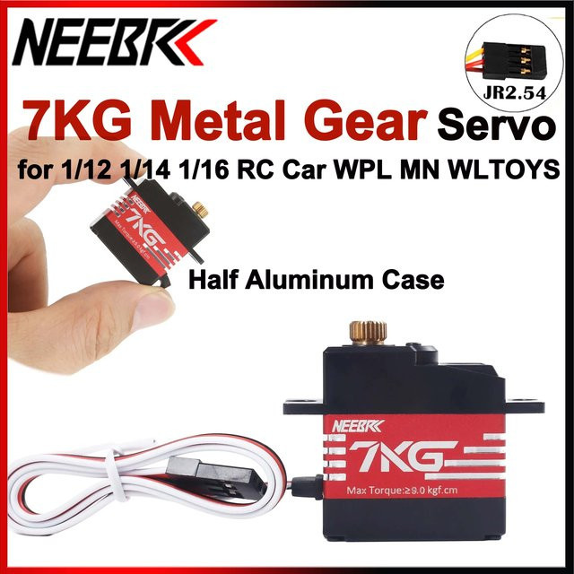NEEBRC Micro Servo, Metallgetriebe, Halbaluminiumgehäuse - Bild 1