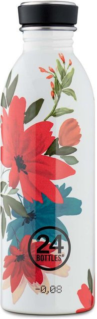24Bottles Urban Bottle Floral Mehrwegflasche Multicolor 500ml - Bild 1