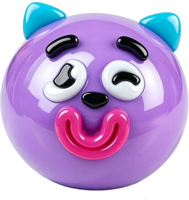 Smushers Hundegesicht Tausch Squishy, violett - Bild 1