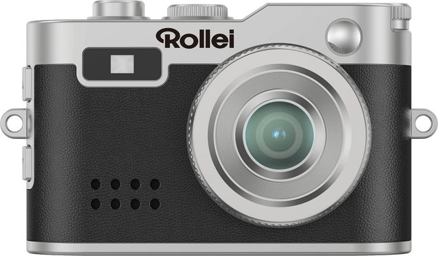 Rollei Mini Digitalkamera Schwarz mit USB-C Anschluss - Bild 1