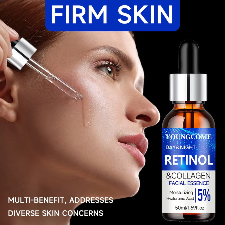 YOUNGCOME Hautpflege-Set mit Retinol und Kollagen, Creme und Serum - Bild 5