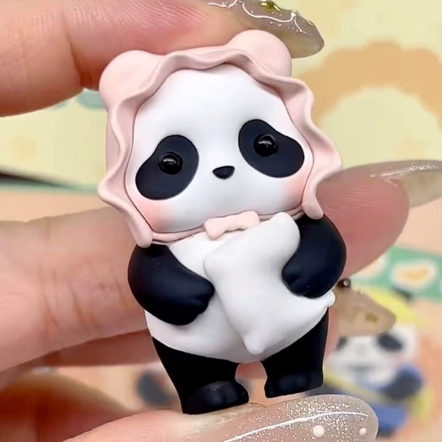 52TOYS Mini Panda Blindbox, PVC-Figur, Tiere, Kunststoff, Bunt / Mehrfarbig - Bild 2