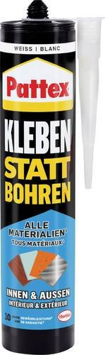 Pattex Kleben statt Bohren flexible Klebe- und Dichtmasse in Multicolour, 450 g - Bild 1