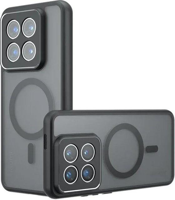 Magnetische Acryl Handyhülle für Honor X7D 5G und Honor X7D 4G, stoßfeste matte transparente Schutzhülle - Bild 1