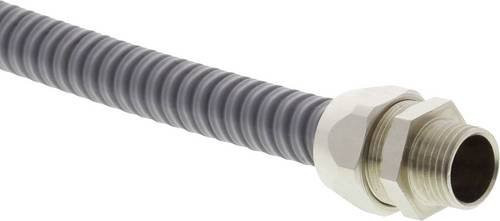 Wiska Schutzschlauch BMCG-PVC-C-16-LG in Grau, Durchmesser: 15,5 mm, Länge: 30 m - Bild 1