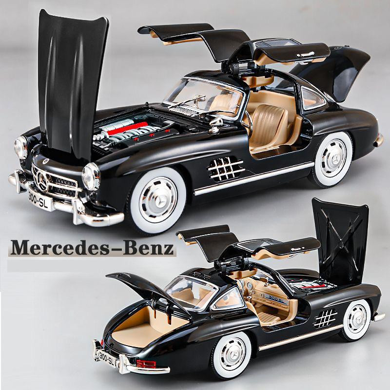 JJRC Mercedes Benz Oldtimer Automodell 1:24 Legierung schwarz - Bild 7