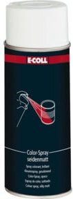 E-COLL Color-Spray seidenmatt in Reinweiß, 400 ml - Bild 1