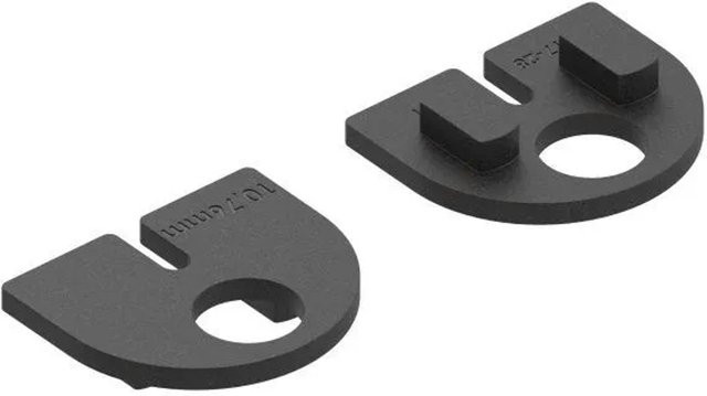 FeNau Gummieinlage für Glas 10,76 mm VSG für Glasklemme Modell 28, Schwarz - Bild 1