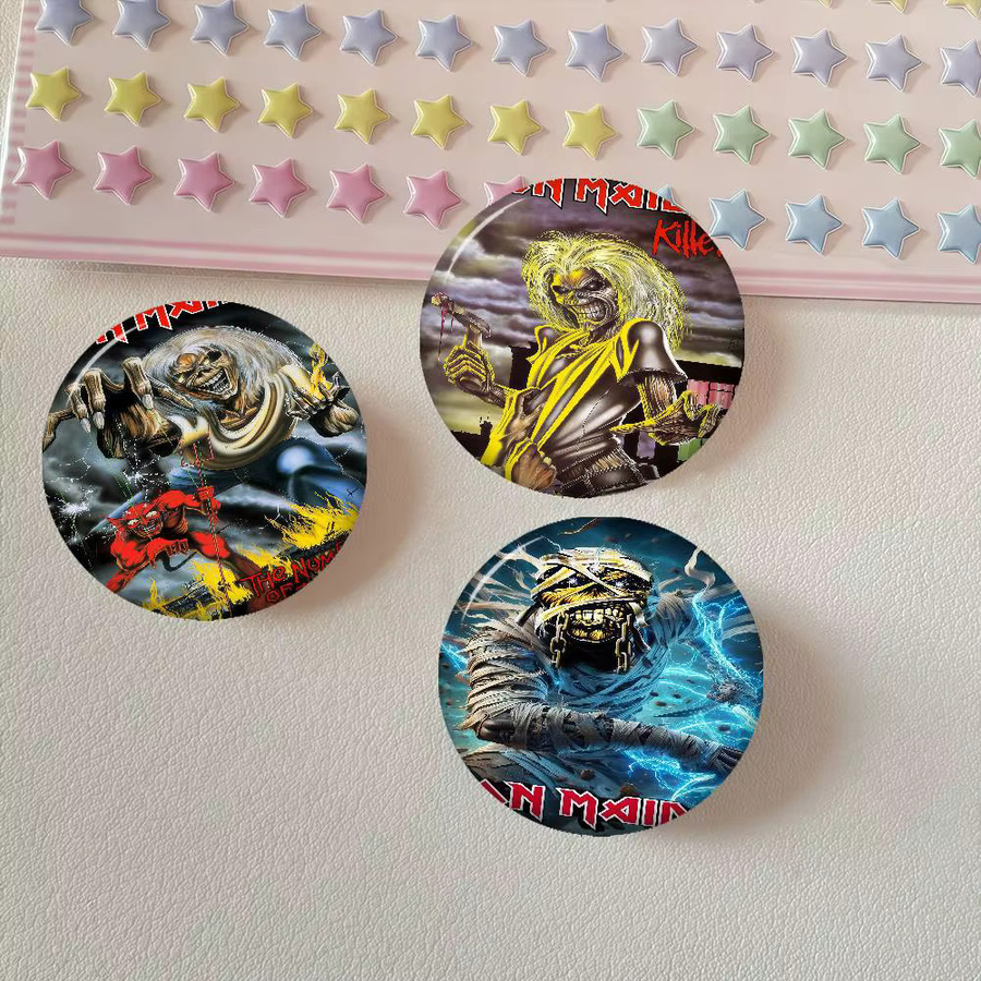 Iron Maiden Anstecknadeln, Unisex - Bild 3