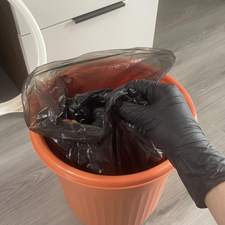 PenGo Studio Nitrilhandschuhe Einweg-Arbeitshandschuhe in Rosa, 10 Stück - Bild 1