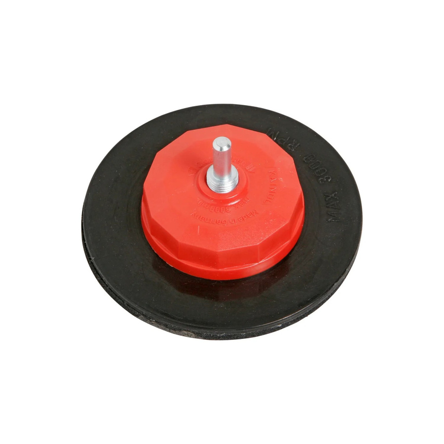 LUX-TOOLS flexibler Haftschleifteller in Rot, Durchmesser: 125 mm - Bild 2