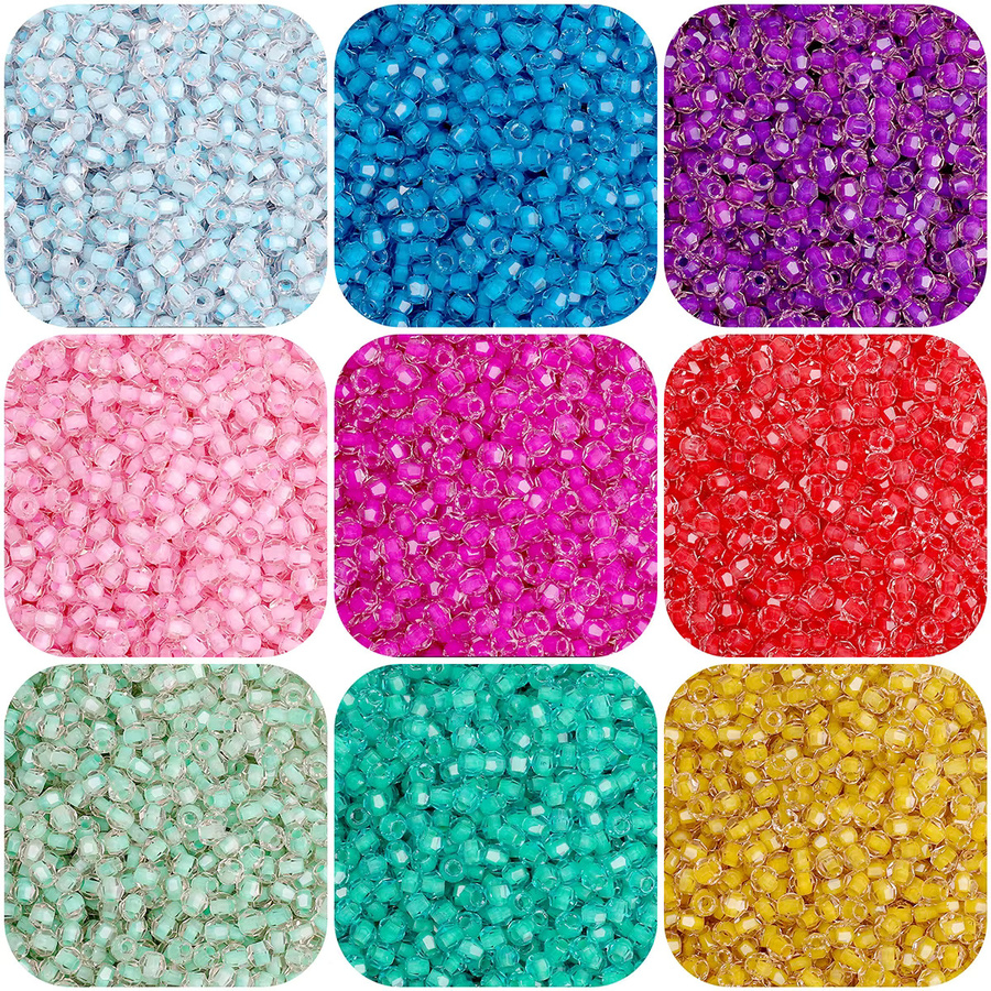 Glas Reis Perlen, 140 Teile, DIY Schmuck Perlen - Bild 5