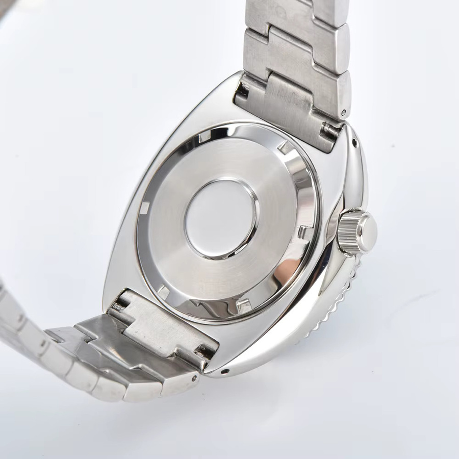 Parnsrpe Armbanduhr, Automatik, Edelstahl, blaues Zifferblatt, Herren - Bild 5