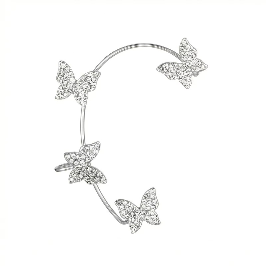 prjewel Ohrklemmen Schmetterling, Zirkon, Damen - Bild 5