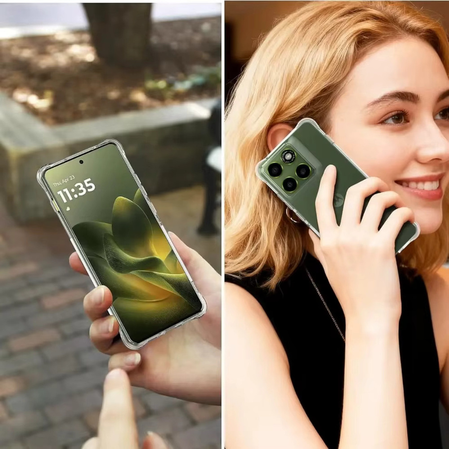 Stoßfeste Kameraschutz-Hülle aus weichem TPU für Motorola G15 G17 G05 E15 G75 G35 G55 G85 G24 G54 G84 G04 G04S G34 G45, Transparent - Bild 6