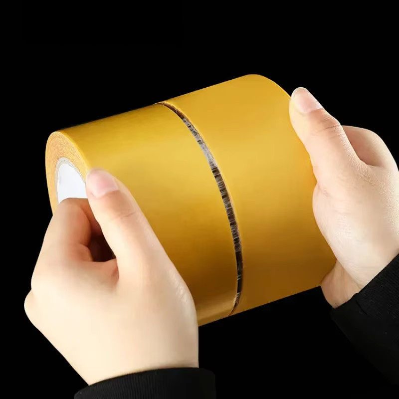 Transparentes doppelseitiges Klebeband mit Gitterfasern für hohe Viskosität, 1 Rolle - Bild 5