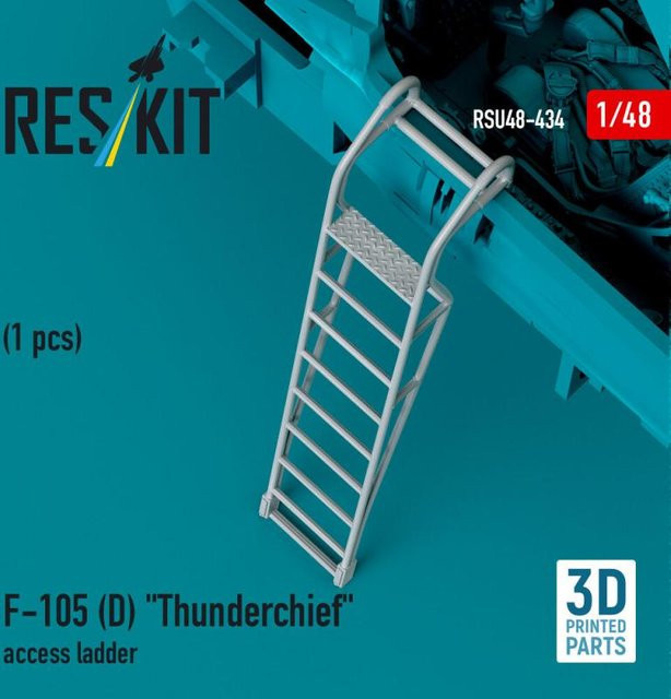 ResKit Models F-105D Thunderchief Access ladder, 1-teiliges Set, 3D Printed - Bild 1