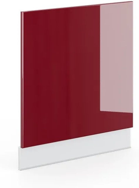 Vicco Geschirrspülerfront Fame-Line Bordeaux Hochglanz Breite: 60 cm - Bild 2