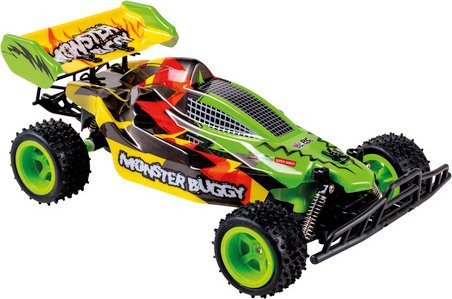 HAPPY PEOPLE Monster Buggy, Spielzeugfahrzeug, bunt, 2,4 GHz - RTR, gefedert - Bild 1