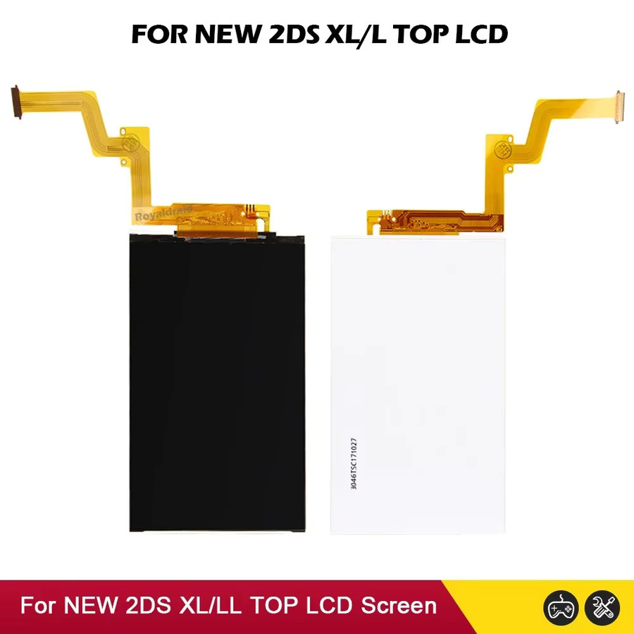 HeroAngel Ersatz LCD Bildschirm für Nintendo 2DS XL/LL in Schwarz - Bild 2