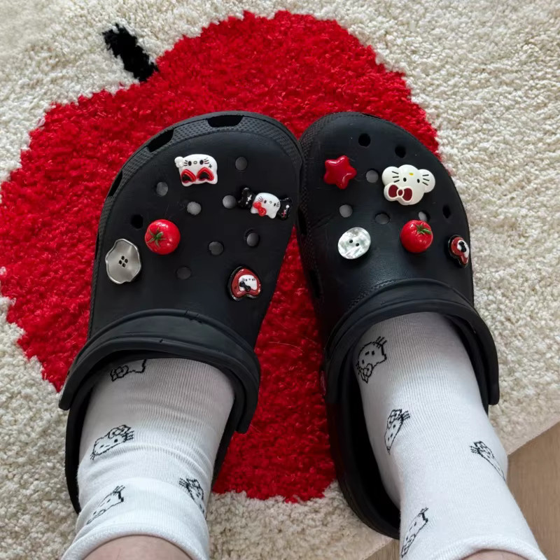 Mesuca Schuh-Charms, Rote Tomaten-Stern, Damen und Mädchen - Bild 2