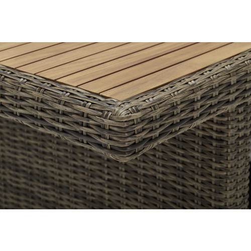 MERXX Gartentisch Toskana aus Akazienholz in Beige, B/T/H: 185 x 90 x 75 cm - Bild 4