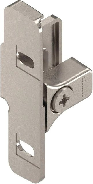 Blum Frontbefestigung Metabox Zarge N Schraubversion Rechts in Zink Vernickelt Silber - Bild 1