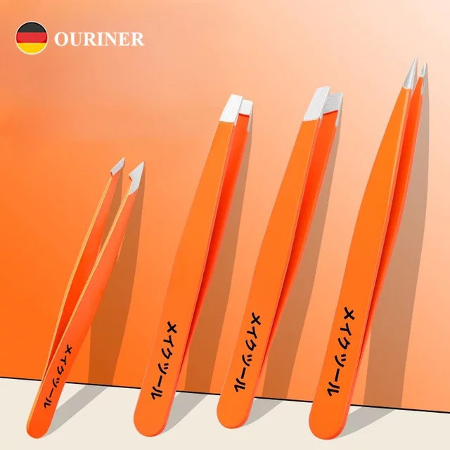 Ouriner Augenbrauenpinzette aus Edelstahl - Bild 1