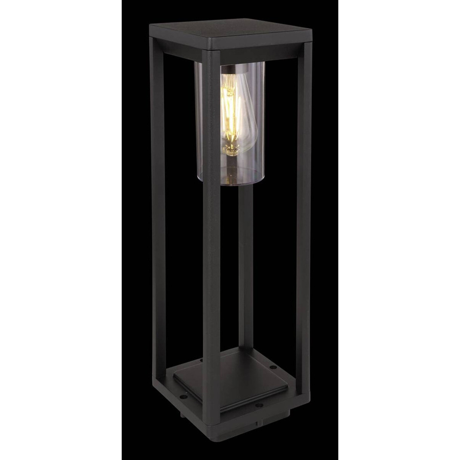 GLOBO Lighting Außenleuchte Candela aus Aluminium in Schwarz Matt B/H/T: 15 x 50 x 15 cm - Bild 5