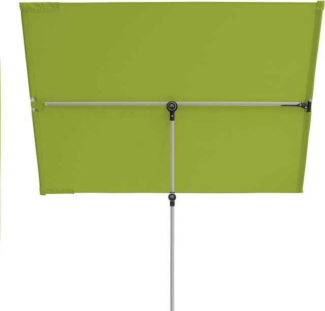 Doppler Balkonschirm Active Grün aus Polyestergewebe und Stahl, B: 130 cm, H: 180 cm - Bild 1
